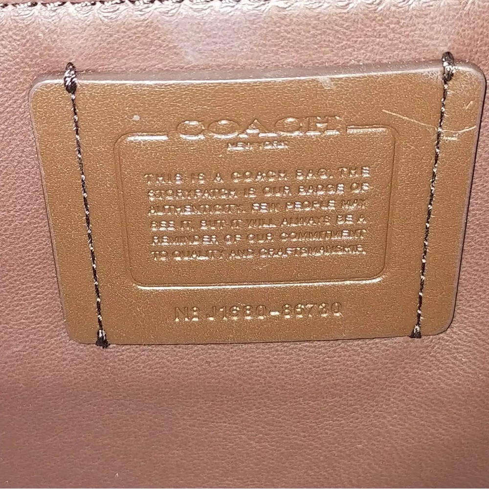 Coach Drifter Handbag with Shoulder Strap White Genuine Leather - Picture 7 of 9